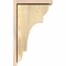 Ekena Millwork New Brighton Rough Sawn Corbel w/Backplate, Douglas Fir, 8"W x 12"D x 20"H COR08X12X20NEB01RDF - alternate 2